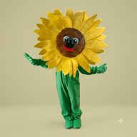 disfraz girasol - botarga